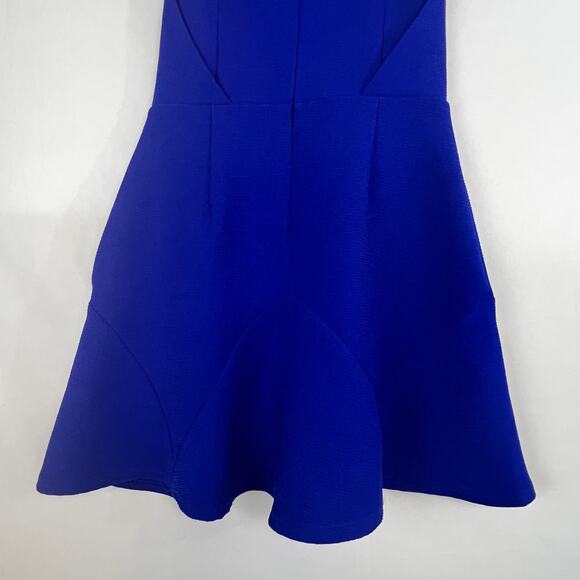 SUGAR LIPS Women's Mini Dress Size Medium Sleeveless Knee Length in Royal Blue - Picture 7 of 9